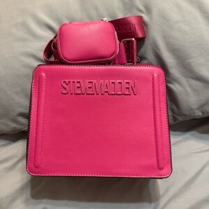 Steve Madden Classic Evelyn Bag- Pink